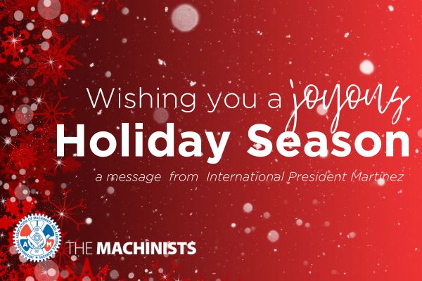 A Holiday Message from International President Martinez